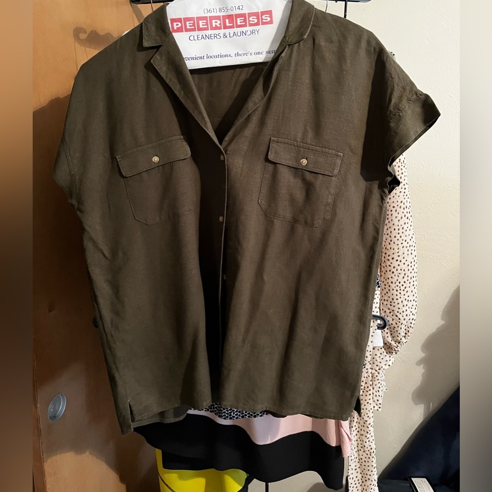 Women’s Dark green blouse from Old Navy size medium